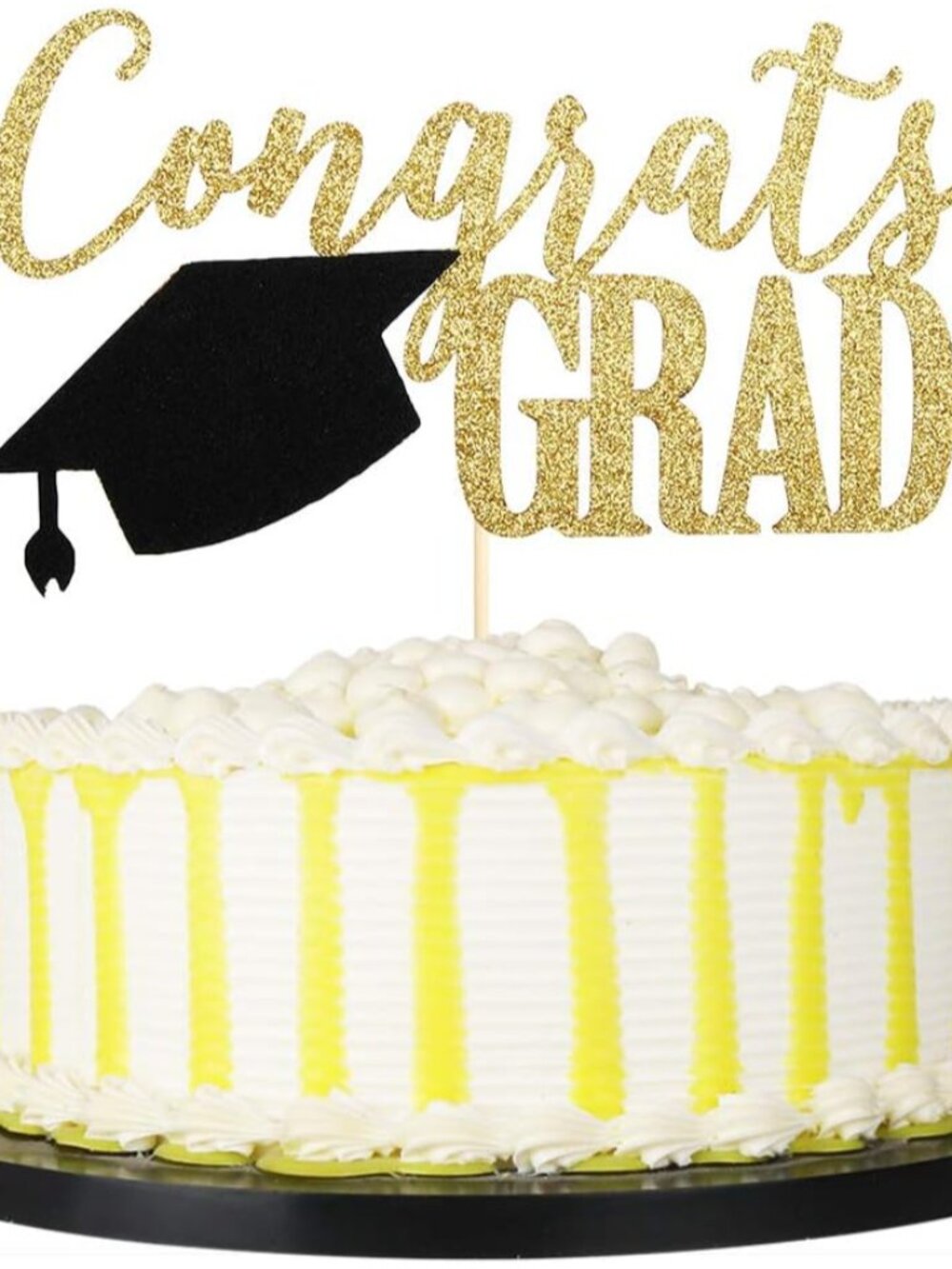 Congrats Grad Cake Topper,2026 Graduate Party Decorations